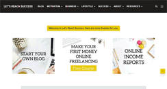 Desktop Screenshot of letsreachsuccess.com